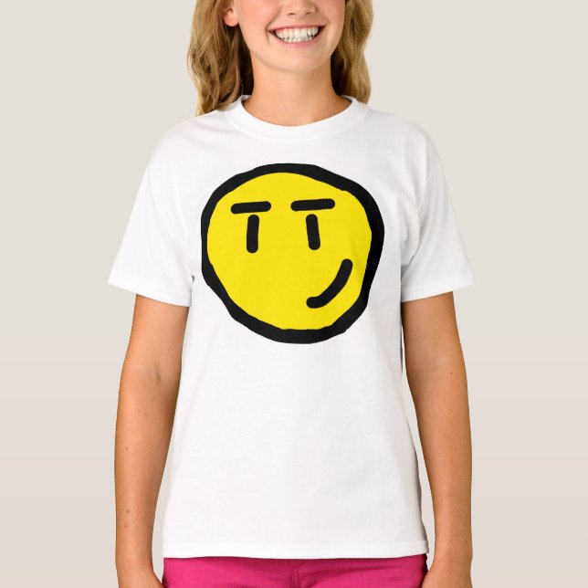 Camiseta cara sonriente (Anverso)