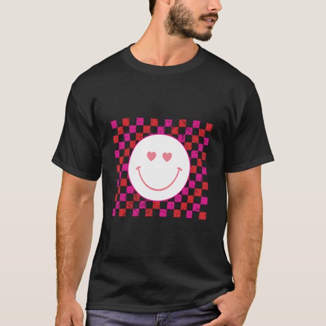 Camiseta Cara Sonriente de Amor Invernal (Anverso)
