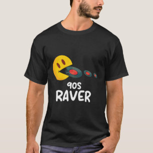 Camiseta Cara Sonriente De Techno House De 90