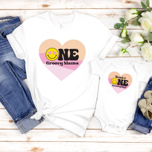 Camiseta Cara Sonriente Emoji Corazón Una Mama Gro (Subido por el creador)