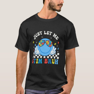 Camiseta Cara Sonriente Solo Déjame Estimular Hermano Diver