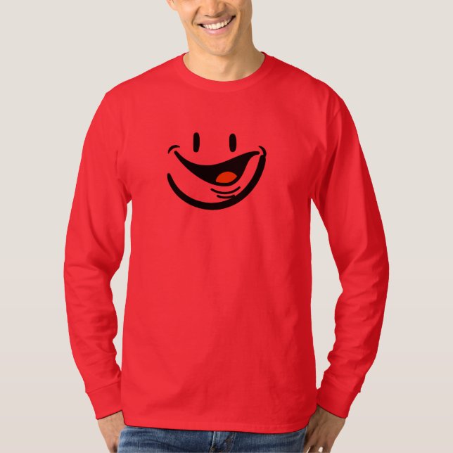 Camiseta Cara sonriente T-Shirt (Anverso)