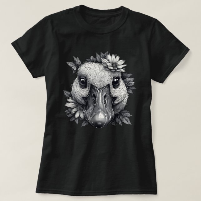 Camiseta Cara the Goose Floral Women's Tee (Diseño del anverso)