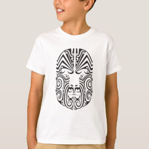 Camiseta Cara tribal del tatuaje