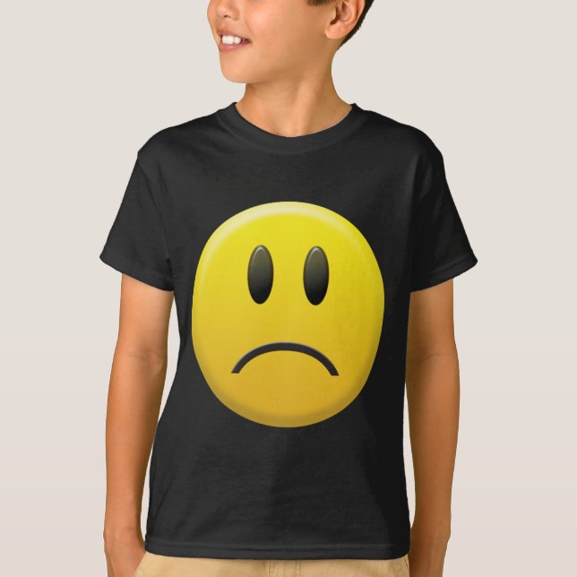 Camiseta Cara triste (Anverso)