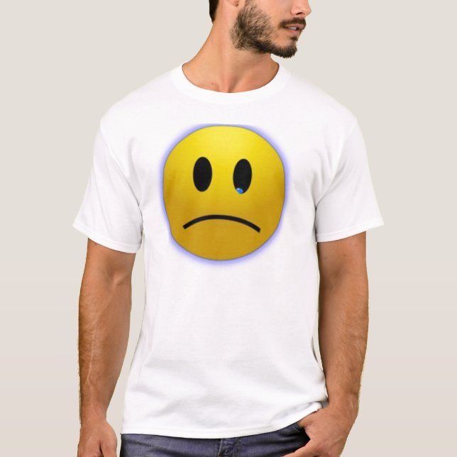Camiseta cara triste (Anverso)