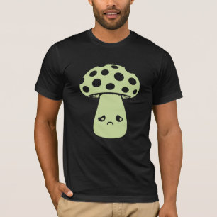 Camiseta Cara triste infeliz de hongo Kawaii decepcionada M
