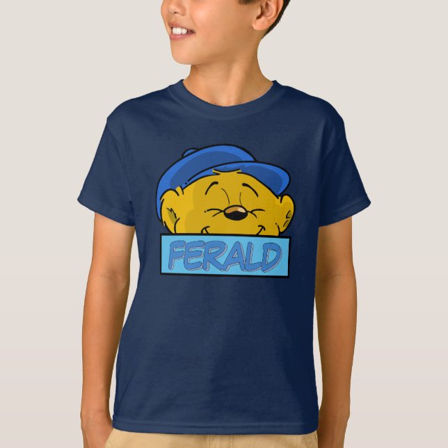 Camiseta Cara y nombre de Ferald (Anverso)