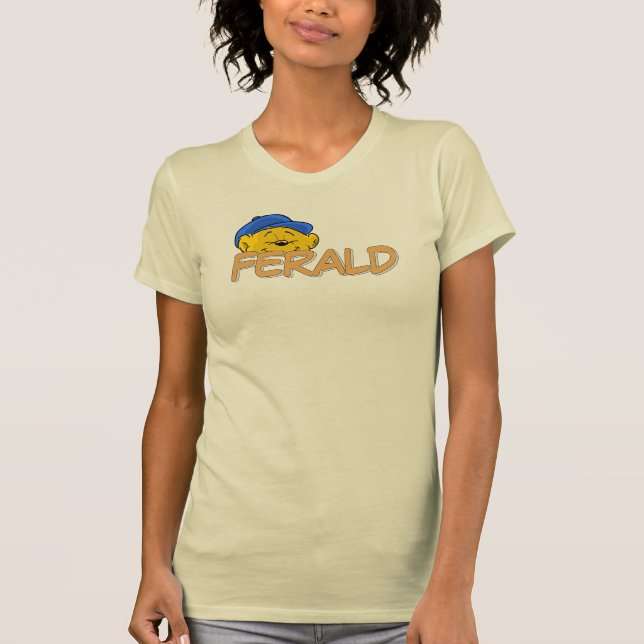 Camiseta Cara y nombre de Ferald (Anverso)