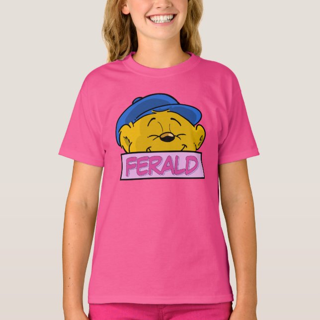 Camiseta Cara y nombre de Ferald (Anverso)