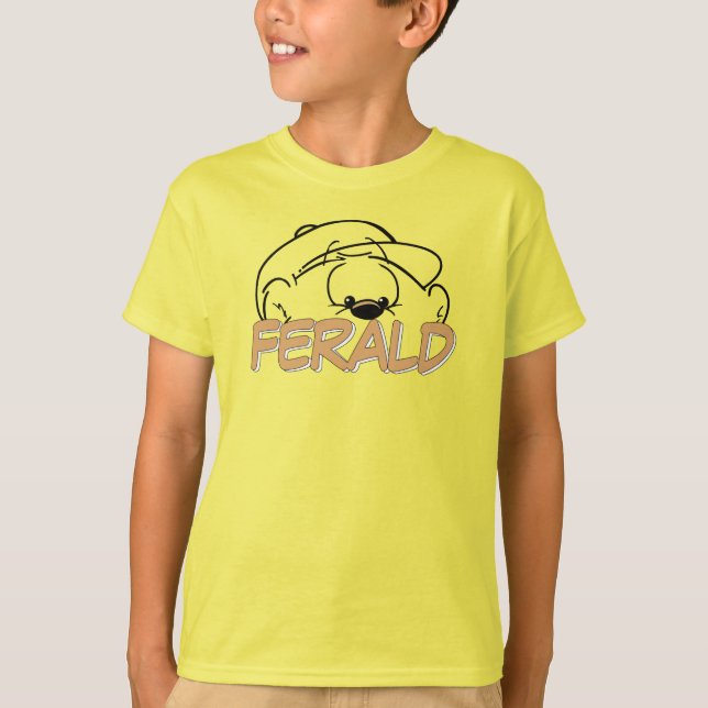 Camiseta Cara y nombre de Ferald (Anverso)