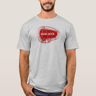 Camiseta Carabiner de escalada rock sand Rock Alabama