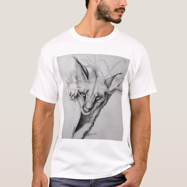 Camiseta caracal (Anverso)