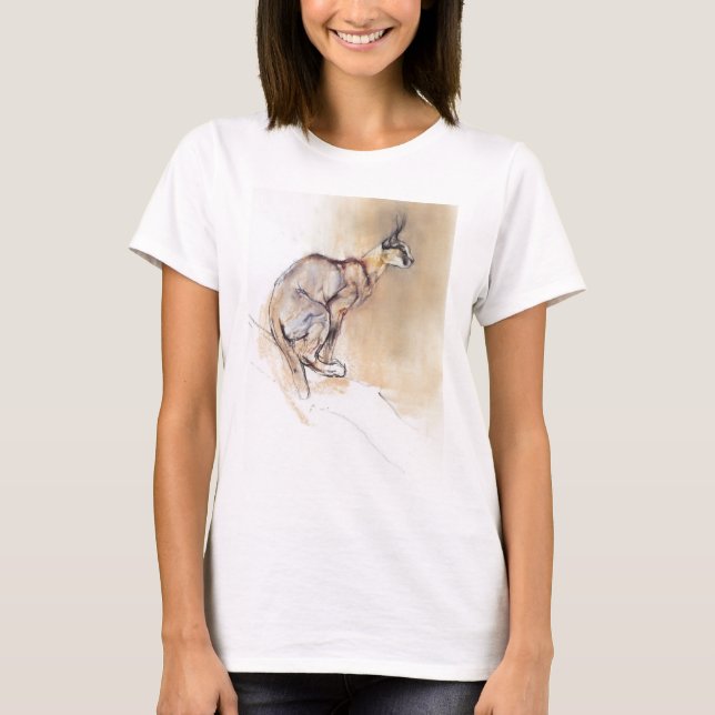 Camiseta Caracal asentado 2009 (Anverso)