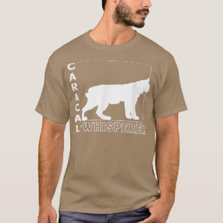Camiseta Caracal Cat Whisperer Lyn Lover Caracal