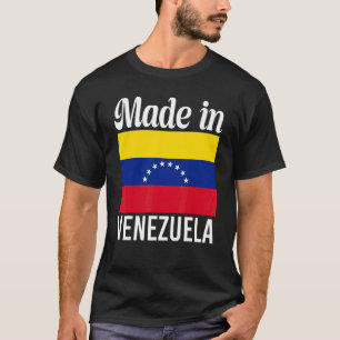 Camiseta Caracas Bandera Venezuela Hombres Hechos En Venezu