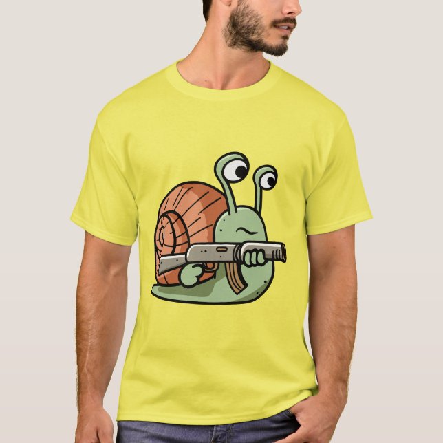 Camiseta Caracol armado (Anverso)
