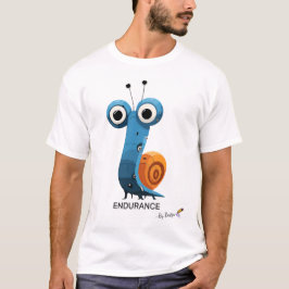 Camiseta Caracol azul | ENDURANCIA - Por diseño | Único