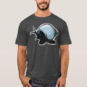 Camiseta Caracol azul misterioso