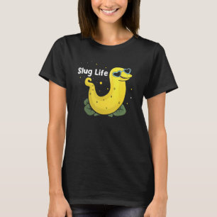 Camiseta Caracol bananero recoge una cita para el cazador d