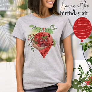 Camiseta Caracol Caprichoso & Mamá Fresa 