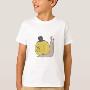 Camiseta Caracol Con Gorras Animales Divertidos Para Niños