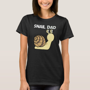 Camiseta Caracol Cuido Para Papá Padre Land Sea Freshwater 