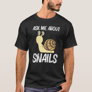 Camiseta Caracol Cuto Para Los Hombres Las Mujeres Tierran 