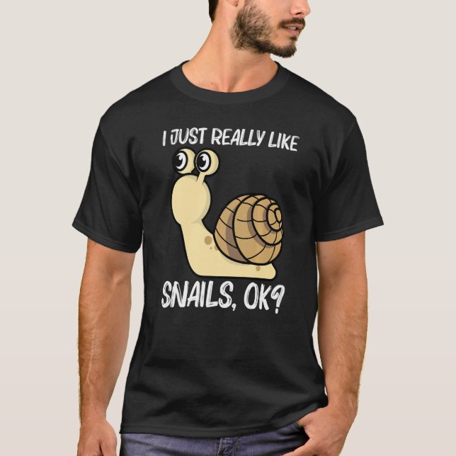 Camiseta Caracol Cuto Para Los Hombres Las Mujeres Tierran  (Anverso)