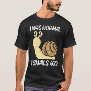 Camiseta Caracol Cuto Para Los Hombres Las Mujeres Tierran 