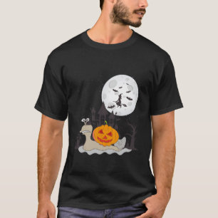 Camiseta Caracol de calabaza de Halloween