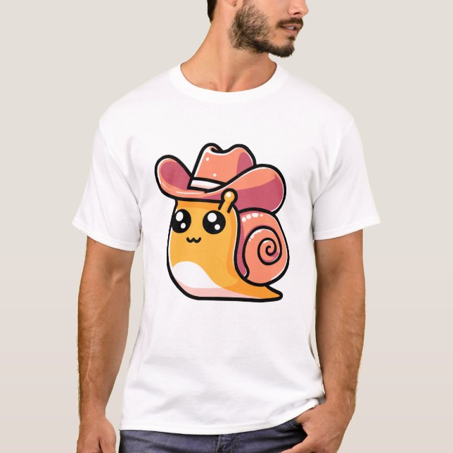 Camiseta Caracol de vaca suave (Anverso)