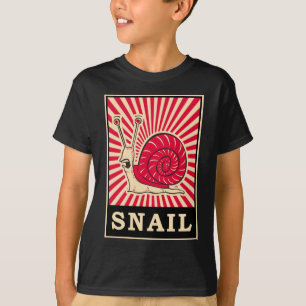 Camiseta Caracol del arte pop