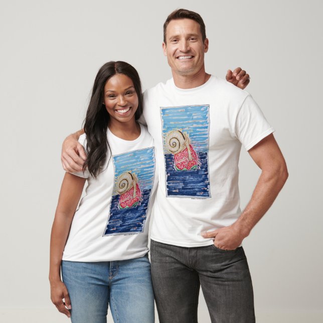 Camiseta Caracol en la Fresa (Unisexo)