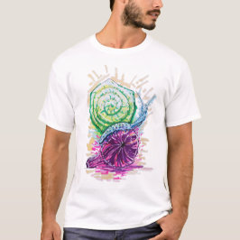 Camiseta Caracol en la higuera colorido