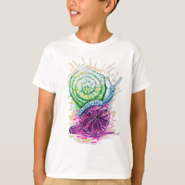 Camiseta Caracol en la higuera colorido