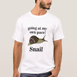 Camiseta Caracol En Mi Propio Caracol Funny Snail