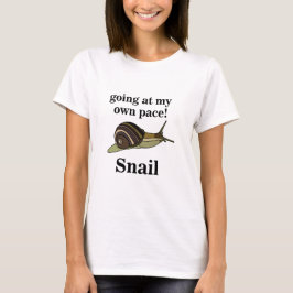 Camiseta Caracol En Mi Propio Caracol Funny Snail