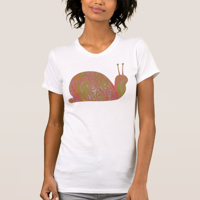 Camiseta CARACOL Escargot: Regalo barato de las CRIATURAS (Anverso)