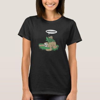Camiseta Caracol eslovaco de tortuga viaja perezosa por un 