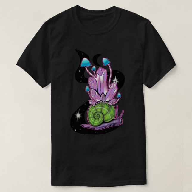 Camiseta Caracol espacial (Diseño del anverso)