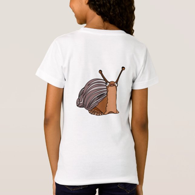 Camiseta Caracol feliz (Reverso)
