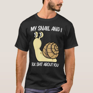 Camiseta Caracol Lindo Para Hombres Mujeres Caracol De Tier