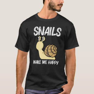 Camiseta Caracol Lindo Para Hombres Mujeres Caracol De Tier