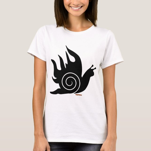 Camiseta Caracol malvado (Anverso)