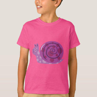 Camiseta Caracol morado