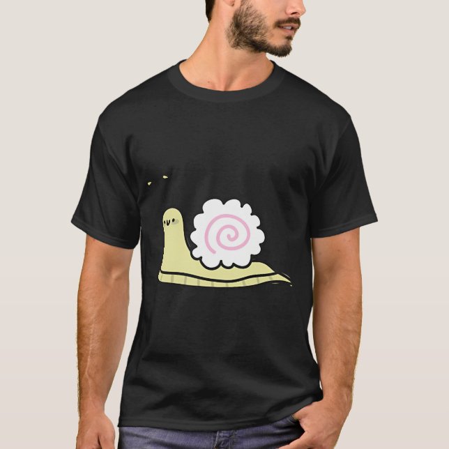 Camiseta caracol pastel de pescado (Anverso)