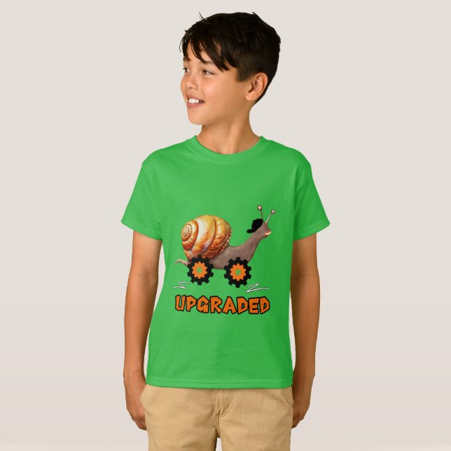 Camiseta Caracol rápido (Anverso completo)