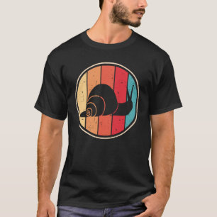 Camiseta caracol retro