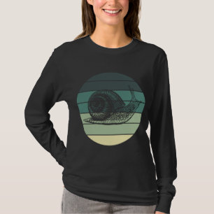 Camiseta Caracol Retro Animal de Cute Garden